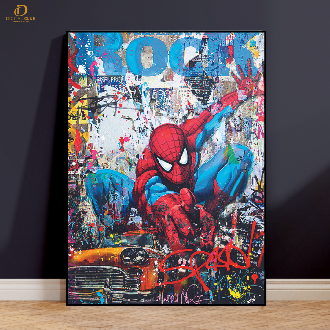 Spider Man - Marvel - Premium Wall Art