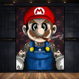Super Mario - Artwork - Premium Wall Art