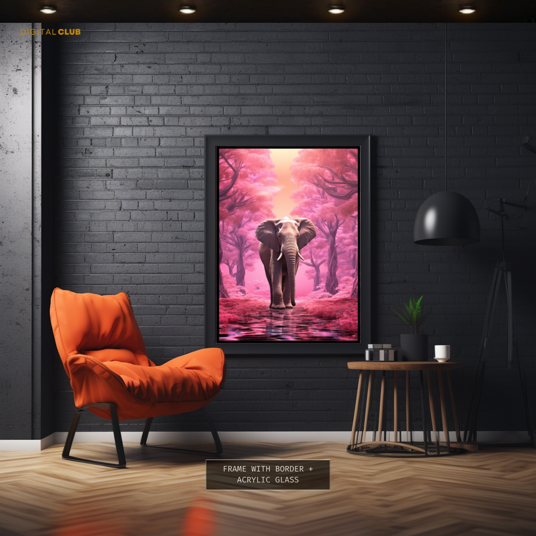 Elephant - Animal & Wildlife Premium Wall Art