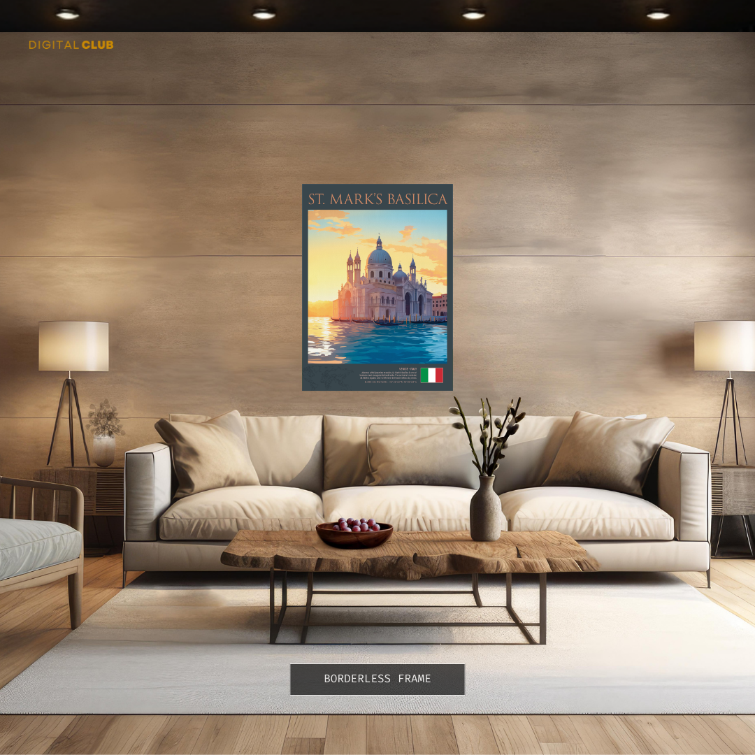 ST Marks Basilica Premium Wall Art