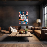 Lionel Messi GTA - Artwork - Premium Wall Art