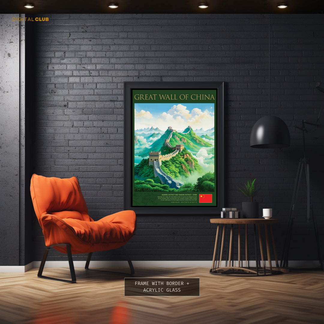 Great Wall of China Premium Wall Art