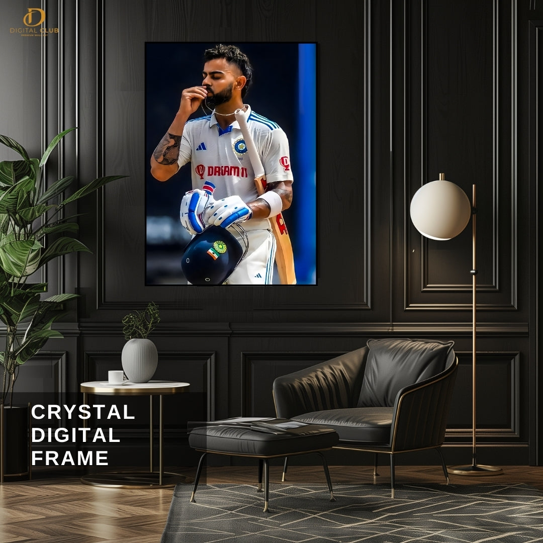 Virat Kohli 1 - Cricket - Premium Wall Art