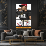 Rapper x Jordans - Artwork - Premium Wall Art