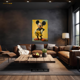 Mickey Mouse Lv Shorts 1 Premium Wall Art