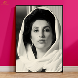 Benazir Bhutto - Pakistan - Premium Wall Art
