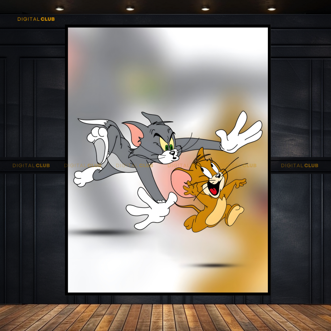 Tom & Jerry - Kids Artwork - Premium Wall Art