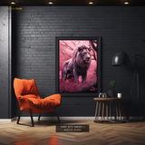 Lion - Animal & Wildlife Premium Wall Art