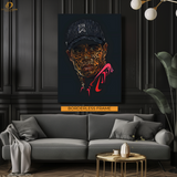 Tiger Woods - Golf Artwork - Premium Wall Art