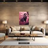 Lion - Animal & Wildlife Premium Wall Art