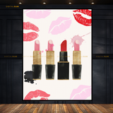 Set of Lipsticks Fashion Premium Wall Art