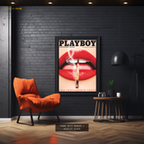 Playboy Magazine Cover Premium Wall Art