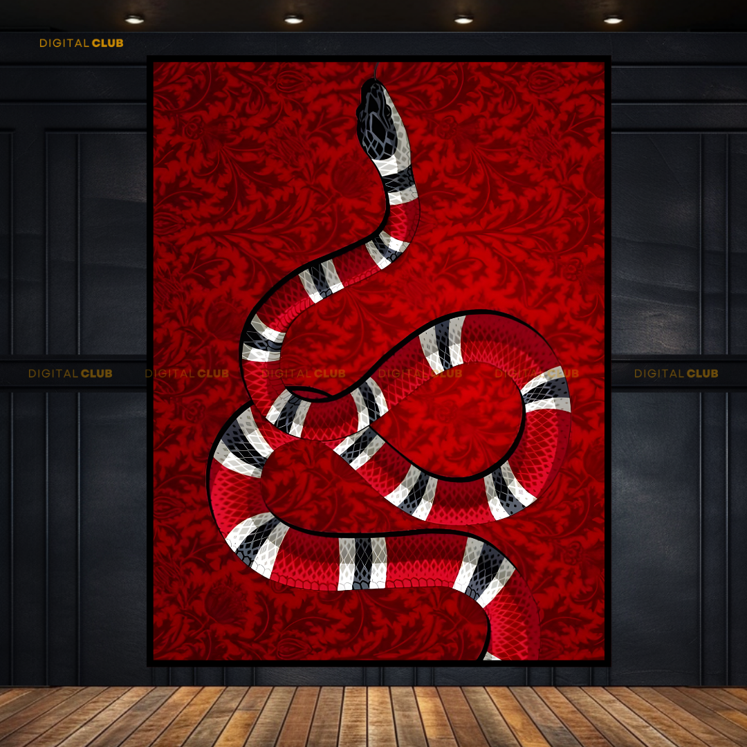 Gucci Snake Premium Wall Art