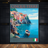 Cinque Terre Italy Premium Wall Art