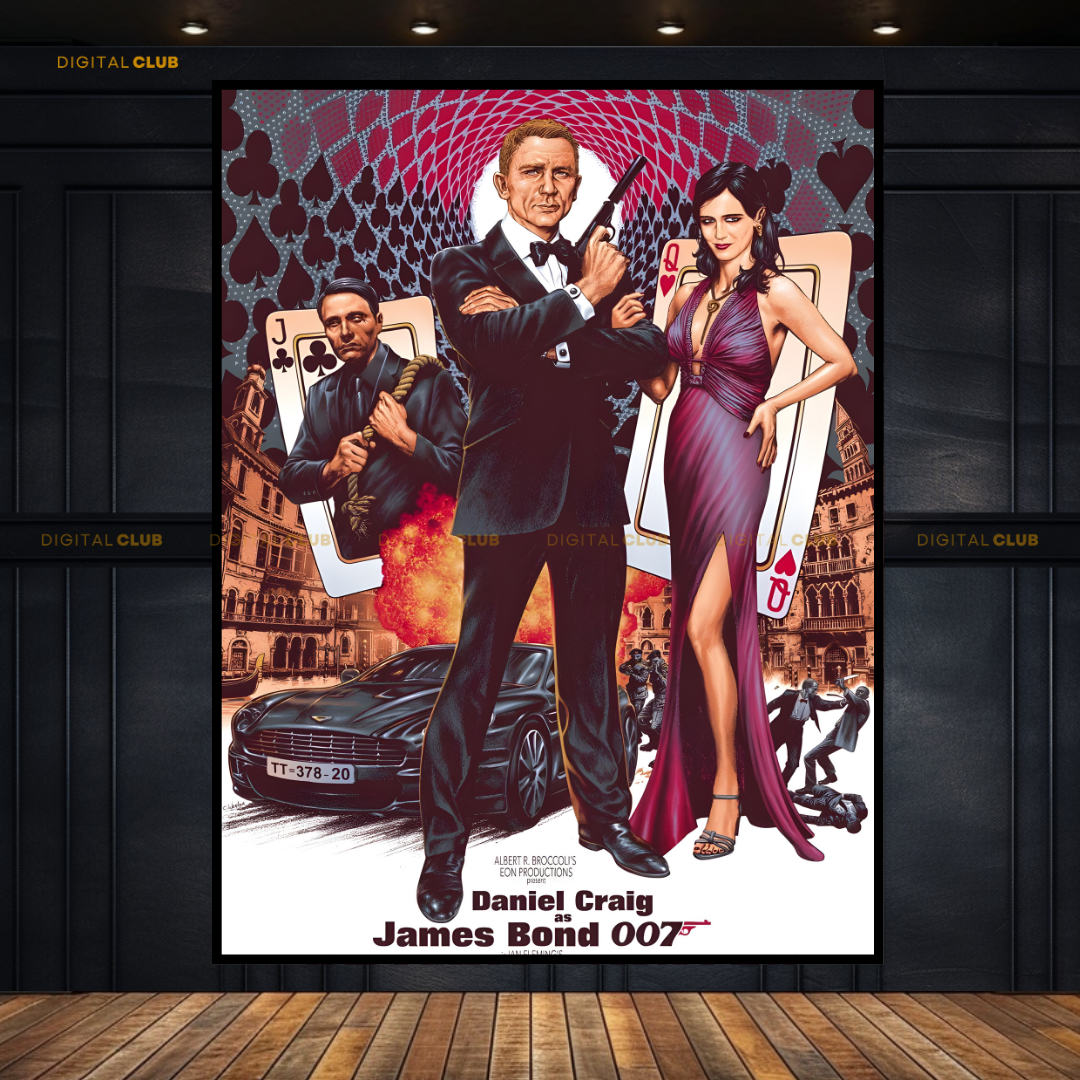 James Bond 007 Premium Wall Art