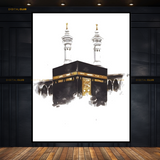 Beautiful KAABA House of Allah Islamic Premium Wall Art