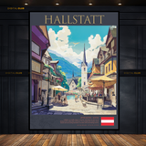 Hallstatt Austria Premium Wall Art