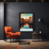 Amsterdam - Netherlands - Premium Wall Art