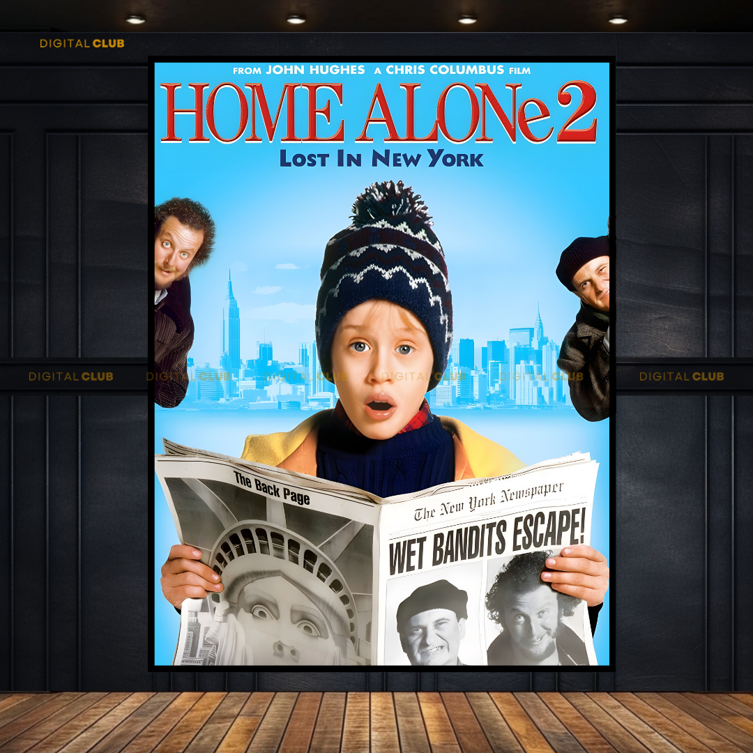 Home Alone 2 Movie Premium Wall Art