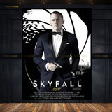 Skyfall 007 Movie Premium Wall Art