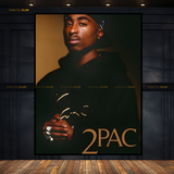 Tupac Shakur Rapper Premium Wall Art