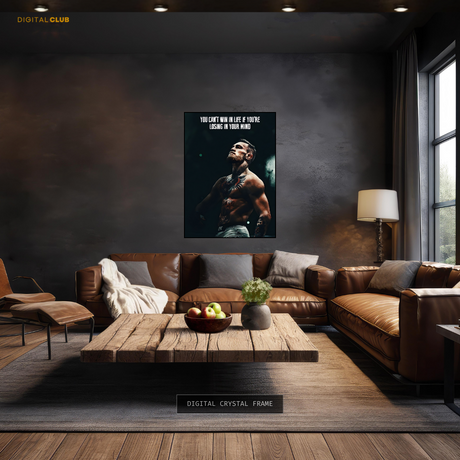 Conor McGregor UFC Quote Premium Wall Art