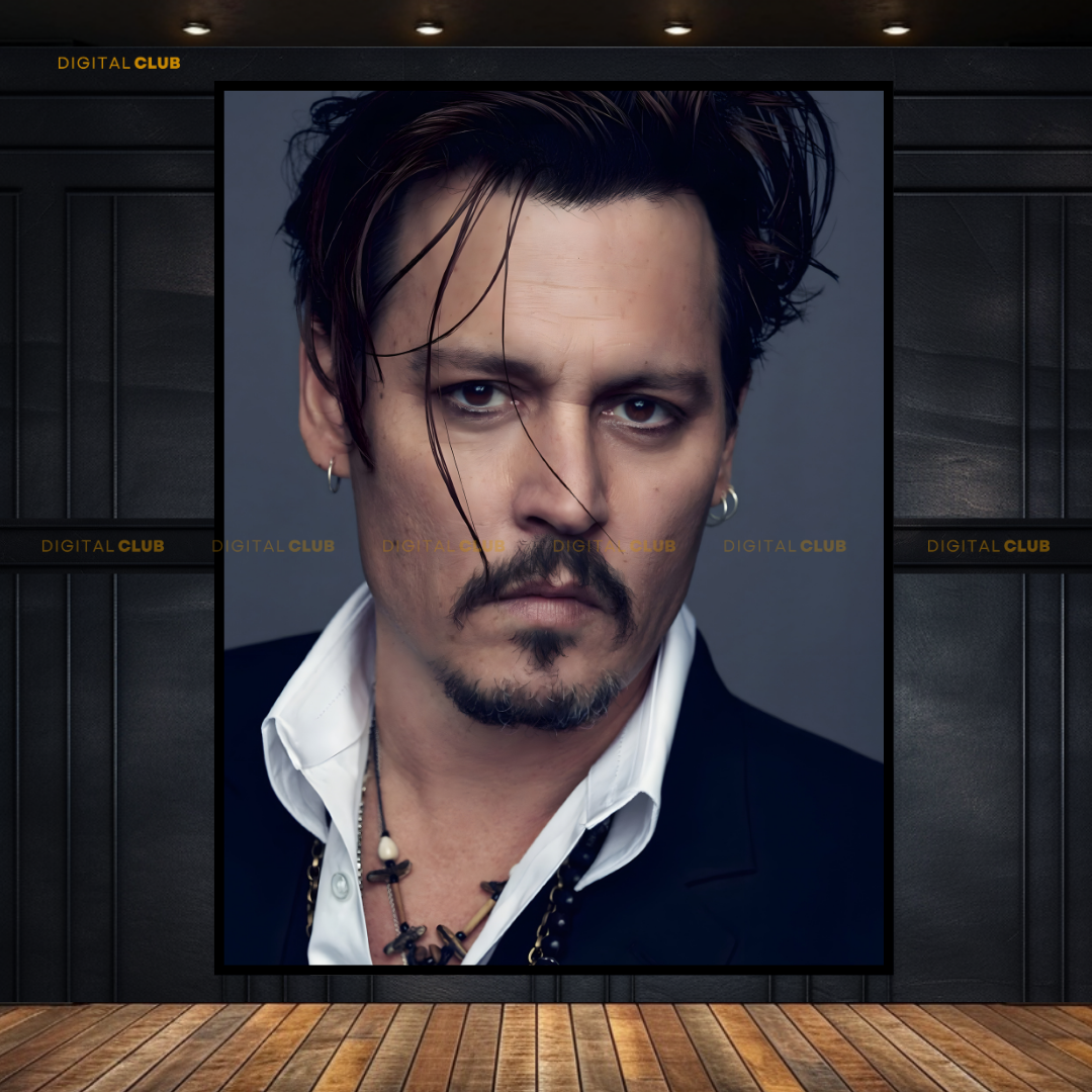 Johnny Depp Premium Wall Art