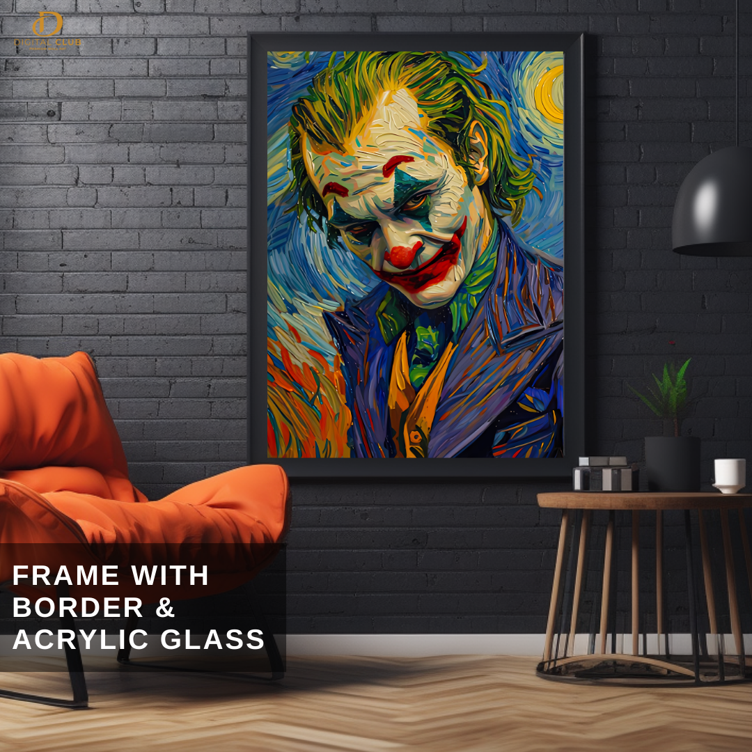 Joker - Artwork - Premium Wall Art