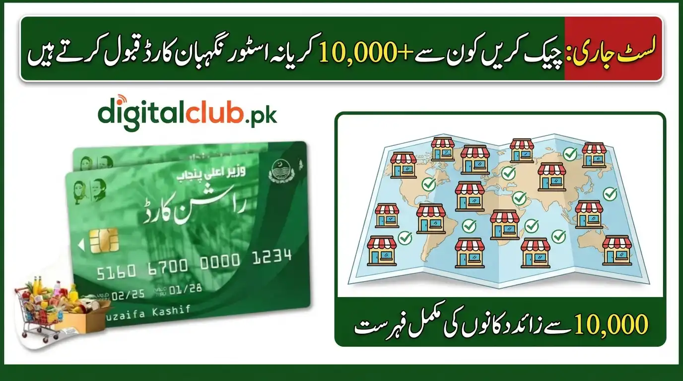 List Released Check Which 10,000+ Karyana Shops Accept Nigehban Card.